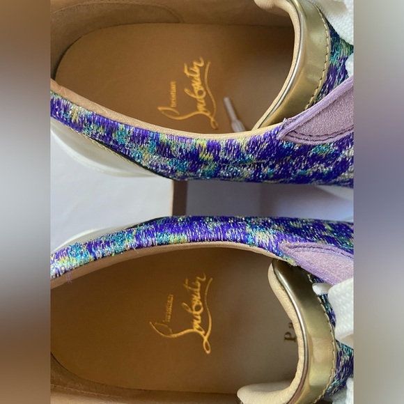 Louboutin sneakers!!   Authentic rare, Crystals perfect, Version Digitale ⭐️ - Picture 10 of 15